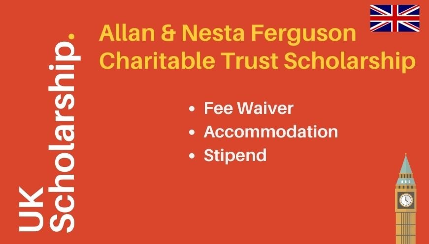 University of Sheffield Allan and Nesta Scholarships in UK 2023 - Fully Funded